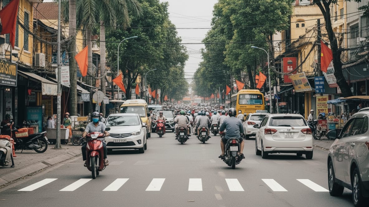 Mức phạt lỗi xe máy chạy quá tốc độ 5-10km